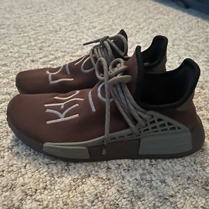 PHARRELL Adidas Human Race Brown Sneakers 6.5